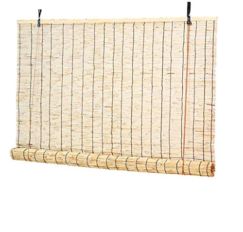 AINUO Bamboo Roller Blinds,Retro Bamboo Roller Shades Natural Reed Curtain,Breathable Bamboo Roll Up Window,for Outdoor/Patio/Door,Roll Up Shades (Size : 50x80cm/20x32in) 1 AINUO Bamboo Roller Blinds,Retro Bamboo Roller Shades Natural Reed Curtain,Breathable Bamboo Roll Up Window,for Outdoor/Patio/Door,Roll Up Shades (Size : 50x80cm/20x32in)
