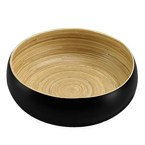 Bamboo Serving Bowl Wooden Salad Bowl Storage Bowls for Keys