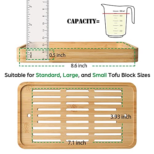 YARKOR Bamboo tofu Press, Without Spatula 4 YARKOR Bamboo tofu Press, Without Spatula - Image 4