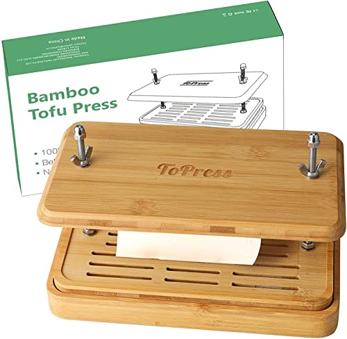 YARKOR Bamboo tofu Press, Without Spatula 1 YARKOR Bamboo tofu Press, Without Spatula
