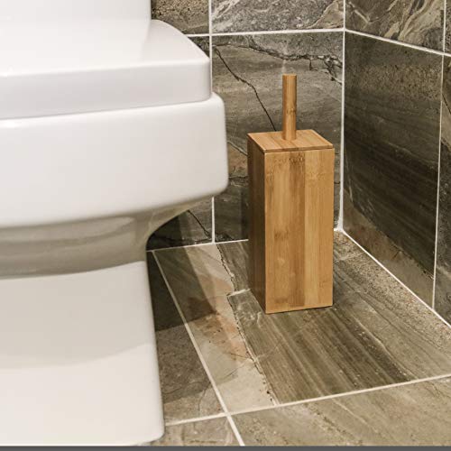 Bamboo Toilet Brush & Holder | Eco Toilet Cleaner | Wooden Toilet Brush | Environmental Toilet Scrubber | Wooden… 3 Bamboo Toilet Brush & Holder | Eco Toilet Cleaner | Wooden Toilet Brush | Environmental Toilet Scrubber | Wooden… - Image 3
