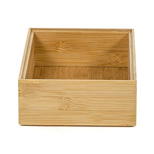 Osaka XL Organizer, Nature Collection By Compactor, Eco-Friendly Bamboo, 22.5X15X6.5 cm, Natural Color, Sku: RAN6964 2 Osaka XL Organizer, Nature Collection By Compactor, Eco-Friendly Bamboo, 22.5X15X6.5 cm, Natural Color, Sku: RAN6964 - Image 2