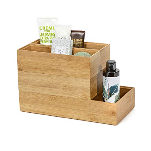 Osaka XL Organizer, Nature Collection By Compactor, Eco-Friendly Bamboo, 22.5X15X6.5 cm, Natural Color, Sku: RAN6964 5 Osaka XL Organizer, Nature Collection By Compactor, Eco-Friendly Bamboo, 22.5X15X6.5 cm, Natural Color, Sku: RAN6964 - Image 5