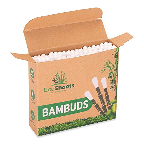 EcoShoots Bamboo Cotton Buds - 400 Organic Cotton Wool Buds Q Tips - Biodegradable Cotton Ear Buds & Compostable Bamboo Earbuds - Recycled Plastic Free Packaging - GOTS Certified Ear Buds Cotton 7 EcoShoots Bamboo Cotton Buds - 400 Organic Cotton Wool Buds Q Tips - Biodegradable Cotton Ear Buds & Compostable Bamboo Earbuds - Recycled Plastic Free Packaging - GOTS Certified Ear Buds Cotton - Image 7