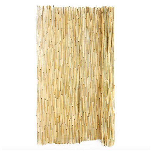 FlickBuyz Bamboo Natural Garden Peeled Reed Fence Screening Roll Privacy Border Wooden Wind/Sun Protection (1M x 4M) 3 FlickBuyz Bamboo Natural Garden Peeled Reed Fence Screening Roll Privacy Border Wooden Wind/Sun Protection (1M x 4M) - Image 3