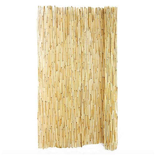 FlickBuyz Natural Peeled Reed Fence Wooden Garden Screen Bamboo Fencing Privacy Panel Roll Wind/Sun Protection (1m x 4m) 4 FlickBuyz Natural Peeled Reed Fence Wooden Garden Screen Bamboo Fencing Privacy Panel Roll Wind/Sun Protection (1m x 4m) - Image 4