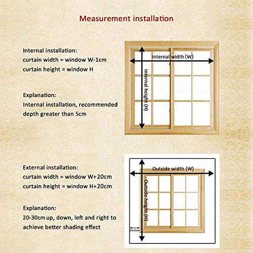 GeYao Sun Shade Roll Up Window Blind Breathable Bamboo Roller Blinds,Partition Privacy Natural Woven Retro Carbonized Reed Curtains,for Decorative Teahouse Restaurant Office (Size : 50x80cm/20x32in) 6 GeYao Sun Shade Roll Up Window Blind Breathable Bamboo Roller Blinds,Partition Privacy Natural Woven Retro Carbonized Reed Curtains,for Decorative Teahouse Restaurant Office (Size : 50x80cm/20x32in) - Image 6