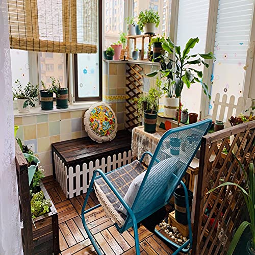 Hand-Woven Natural Reed Curtains,Bamboo Roller Blinds With Lifter Bamboo Outdoor Shades For Window Light Filtering Anti-Uv Retro Waterproof, For Patio Garden Door 40x100cm/15.7x39.3in 3 Hand-Woven Natural Reed Curtains,Bamboo Roller Blinds With Lifter Bamboo Outdoor Shades For Window Light Filtering Anti-Uv Retro Waterproof, For Patio Garden Door 40x100cm/15.7x39.3in - Image 3
