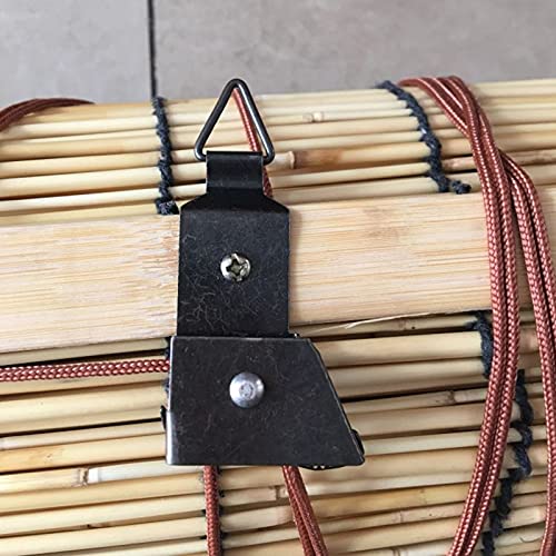 Hand-Woven Natural Reed Curtains,Bamboo Roller Blinds With Lifter Bamboo Outdoor Shades For Window Light Filtering Anti-Uv Retro Waterproof, For Patio Garden Door 40x100cm/15.7x39.3in 7 Hand-Woven Natural Reed Curtains,Bamboo Roller Blinds With Lifter Bamboo Outdoor Shades For Window Light Filtering Anti-Uv Retro Waterproof, For Patio Garden Door 40x100cm/15.7x39.3in - Image 7