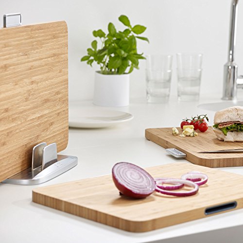 Joseph Joseph 60141 Index Bamboo 3-Piece Chopping Board Set, Large- Wood , 35 x 9.5 x 29.5 cm 4 Joseph Joseph 60141 Index Bamboo 3-Piece Chopping Board Set, Large- Wood , 35 x 9.5 x 29.5 cm - Image 4