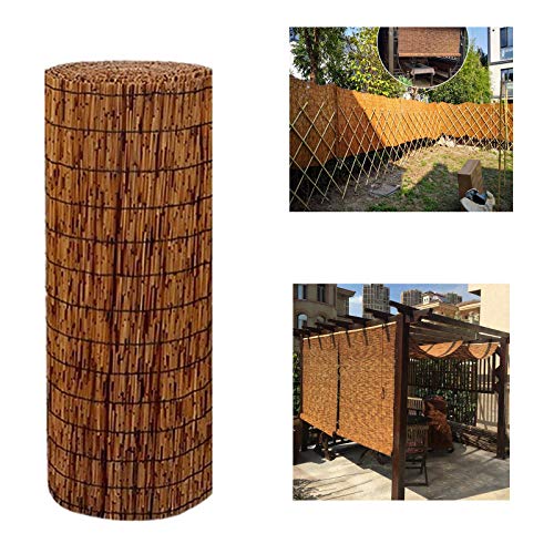 L-DREAM Bamboo Shades For Window, Outdoor Bamboo Roller Blinds, Cool, Privacy, For Kitchen Curtains, Garden, Wooden Gazebos, Roman Shade Roll Up Blind For Balcony 2 L-DREAM Bamboo Shades For Window, Outdoor Bamboo Roller Blinds, Cool, Privacy, For Kitchen Curtains, Garden, Wooden Gazebos, Roman Shade Roll Up Blind For Balcony - Image 2