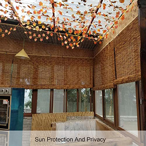 L-DREAM Bamboo Shades For Window, Outdoor Bamboo Roller Blinds, Cool, Privacy, For Kitchen Curtains, Garden, Wooden Gazebos, Roman Shade Roll Up Blind For Balcony 3 L-DREAM Bamboo Shades For Window, Outdoor Bamboo Roller Blinds, Cool, Privacy, For Kitchen Curtains, Garden, Wooden Gazebos, Roman Shade Roll Up Blind For Balcony - Image 3