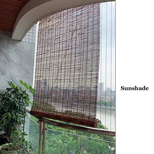 L-DREAM Bamboo Shades For Window, Outdoor Bamboo Roller Blinds, Cool, Privacy, For Kitchen Curtains, Garden, Wooden Gazebos, Roman Shade Roll Up Blind For Balcony 5 L-DREAM Bamboo Shades For Window, Outdoor Bamboo Roller Blinds, Cool, Privacy, For Kitchen Curtains, Garden, Wooden Gazebos, Roman Shade Roll Up Blind For Balcony - Image 5