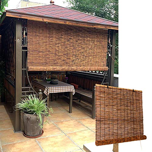 L-DREAM Bamboo Shades For Window, Outdoor Bamboo Roller Blinds, Cool, Privacy, For Kitchen Curtains, Garden, Wooden Gazebos, Roman Shade Roll Up Blind For Balcony 1 L-DREAM Bamboo Shades For Window, Outdoor Bamboo Roller Blinds, Cool, Privacy, For Kitchen Curtains, Garden, Wooden Gazebos, Roman Shade Roll Up Blind For Balcony