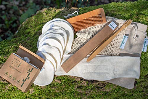 Luxury Bamboo Make up Remover and Beauty Gift Set | Reusable makeup pads | Birthday present |Vegan Beauty Set | Eco friendly gifts | Plastic free | Make up gifts for women & Teens | Biodegradable 3 Luxury Bamboo Make up Remover and Beauty Gift Set | Reusable makeup pads | Birthday present |Vegan Beauty Set | Eco friendly gifts | Plastic free | Make up gifts for women & Teens | Biodegradable - Image 3