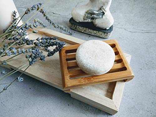 Bamboo Soap Dish | Bamboo Soap Tray | 11cm x 7.5 cm | Eco Product, Eco Friendly Gift (1) 2 Bamboo Soap Dish | Bamboo Soap Tray | 11cm x 7.5 cm | Eco Product, Eco Friendly Gift (1) - Image 2