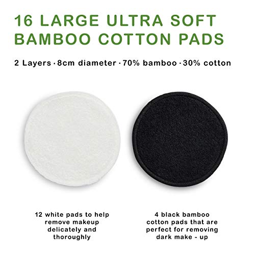 Sustainable Beauty Set, Reusable Makeup Remover Pads | Reusable Cotton Buds | Konjac Sponge | Face Cloth| Bamboo | Storage Box | Laundry Bag | Eco Friendly Gifts | Zero Waste | Vegan Gifts For Women 4 Sustainable Beauty Set, Reusable Makeup Remover Pads | Reusable Cotton Buds | Konjac Sponge | Face Cloth| Bamboo | Storage Box | Laundry Bag | Eco Friendly Gifts | Zero Waste | Vegan Gifts For Women - Image 4
