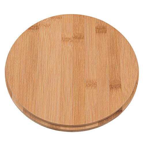 GEHE Salad Bowl with Servers Set - Large 9.8 inches Mixing Bowls Solid Bamboo Salad Wooden Bowl with Bamboo Lid Spoon for Fruits,Salads and Decoration (Black, 9.8INCH) 5 GEHE Salad Bowl with Servers Set - Large 9.8 inches Mixing Bowls Solid Bamboo Salad Wooden Bowl with Bamboo Lid Spoon for Fruits,Salads and Decoration (Black, 9.8INCH) - Image 5