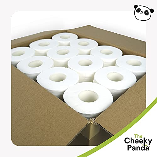 The Cheeky Panda Bamboo Toilet Rolls Bulk Buy – 48 Rolls of 3 Ply Toilet Paper | Plastic Free Packaging and Sustainable Tissue Paper | Compostable Loo Roll 2 The Cheeky Panda Bamboo Toilet Rolls Bulk Buy – 48 Rolls of 3 Ply Toilet Paper | Plastic Free Packaging and Sustainable Tissue Paper | Compostable Loo Roll - Image 2