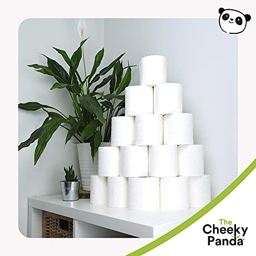 The Cheeky Panda Bamboo Toilet Rolls Bulk Buy – 48 Rolls of 3 Ply Toilet Paper | Plastic Free Packaging and Sustainable Tissue Paper | Compostable Loo Roll 3 The Cheeky Panda Bamboo Toilet Rolls Bulk Buy – 48 Rolls of 3 Ply Toilet Paper | Plastic Free Packaging and Sustainable Tissue Paper | Compostable Loo Roll - Image 3