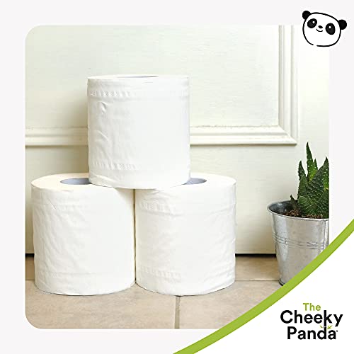 The Cheeky Panda Bamboo Toilet Rolls Bulk Buy – 48 Rolls of 3 Ply Toilet Paper | Plastic Free Packaging and Sustainable Tissue Paper | Compostable Loo Roll 5 The Cheeky Panda Bamboo Toilet Rolls Bulk Buy – 48 Rolls of 3 Ply Toilet Paper | Plastic Free Packaging and Sustainable Tissue Paper | Compostable Loo Roll - Image 5