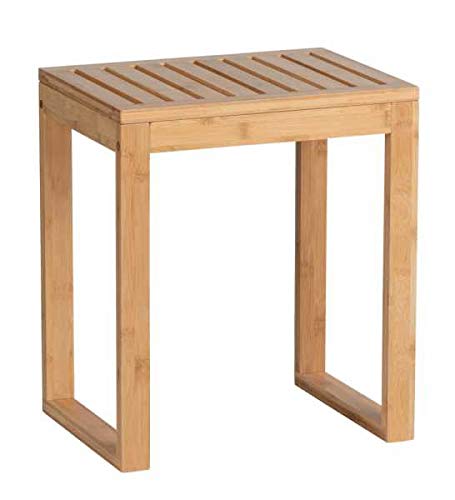 Wenko Bamboo Bathroom Stool - Only Bamboo Products