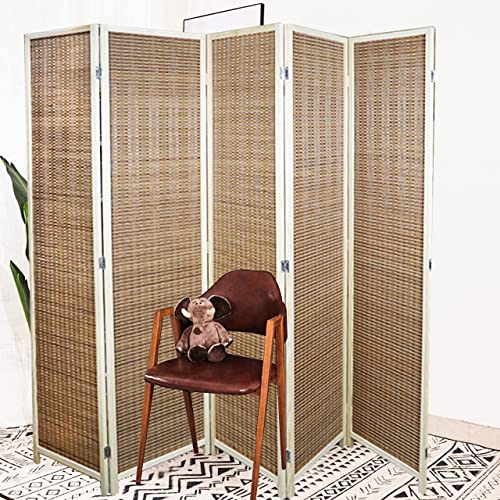 Britshopstop Bamboo Room Divider Screen Privacy Panel - Solid Weave Hand Made Bamboo Room Divider - Partition Wall Panel Privacy Furniture - 6 Panels Brown (BD001-6) 5 Britshopstop Bamboo Room Divider Screen Privacy Panel - Solid Weave Hand Made Bamboo Room Divider - Partition Wall Panel Privacy Furniture - 6 Panels Brown (BD001-6) - Image 5
