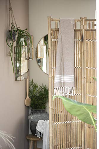 Ib Laursen Room Divider / 3 Compartments Bamboo Natural Height 180 cm Length 120 cm 3 Ib Laursen Room Divider / 3 Compartments Bamboo Natural Height 180 cm Length 120 cm - Image 3