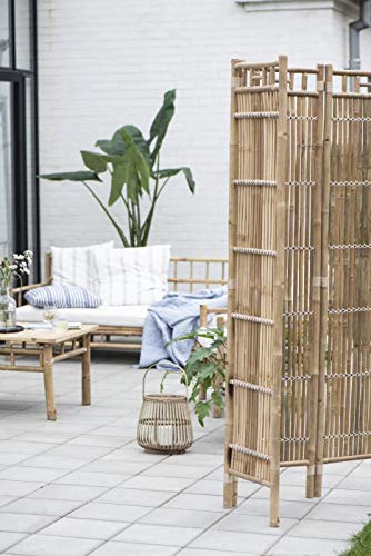 Ib Laursen Room Divider / 3 Compartments Bamboo Natural Height 180 cm Length 120 cm 4 Ib Laursen Room Divider / 3 Compartments Bamboo Natural Height 180 cm Length 120 cm - Image 4