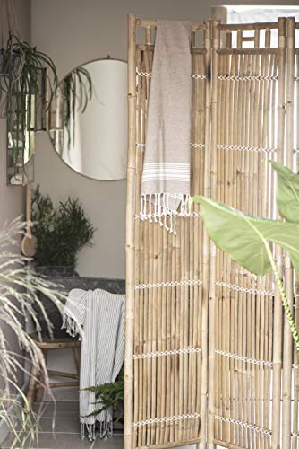 Ib Laursen Room Divider / 3 Compartments Bamboo Natural Height 180 cm Length 120 cm 5 Ib Laursen Room Divider / 3 Compartments Bamboo Natural Height 180 cm Length 120 cm - Image 5