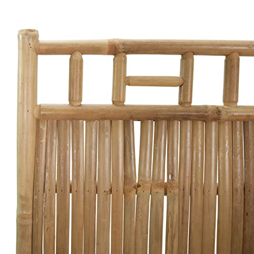 Lechnical 5-Panel Room Divider Bamboo 200x180 cm,Room Divider,Room Divider Screen,Bedroom Panel Screen,Bedroom Furniture 6 Lechnical 5-Panel Room Divider Bamboo 200x180 cm,Room Divider,Room Divider Screen,Bedroom Panel Screen,Bedroom Furniture - Image 6