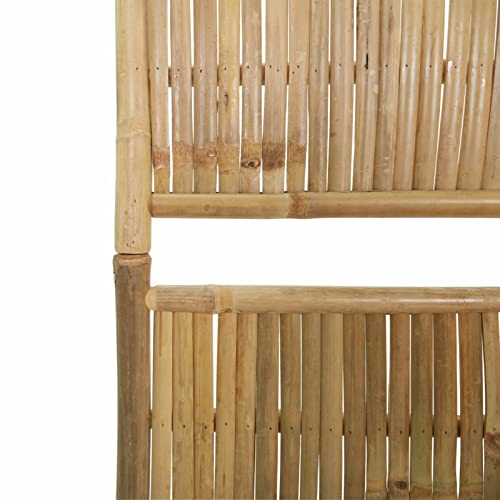 Lechnical 5-Panel Room Divider Bamboo 200x180 cm,Room Divider,Room Divider Screen,Bedroom Panel Screen,Bedroom Furniture 7 Lechnical 5-Panel Room Divider Bamboo 200x180 cm,Room Divider,Room Divider Screen,Bedroom Panel Screen,Bedroom Furniture - Image 7