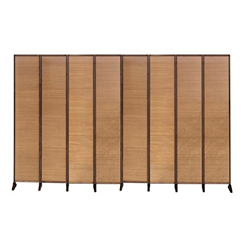 Privacy Dividers for Rooms, Flexible Folding Wall Divider for Home Office Kitchen Living Room Teahouse Restaurant, Eco-friendly Bamboo Room Separator Screen 2 Privacy Dividers for Rooms, Flexible Folding Wall Divider for Home Office Kitchen Living Room Teahouse Restaurant, Eco-friendly Bamboo Room Separator Screen - Image 2
