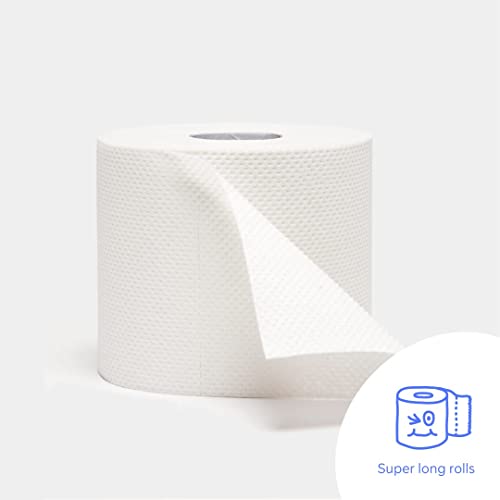 Who Gives A Crap – 100% Recycled, Twice as Long, Sustainable Toilet Roll, Box of 48 (3-Ply, 400 Sheets) - Soft, Strong, Sustainable 2 Who Gives A Crap – 100% Recycled, Twice as Long, Sustainable Toilet Roll, Box of 48 (3-Ply, 400 Sheets) - Soft, Strong, Sustainable - Image 2