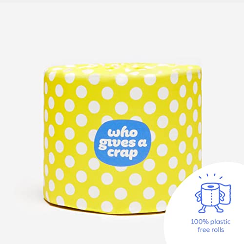 Who Gives A Crap – 100% Recycled, Twice as Long, Sustainable Toilet Roll, Box of 48 (3-Ply, 400 Sheets) - Soft, Strong, Sustainable 3 Who Gives A Crap – 100% Recycled, Twice as Long, Sustainable Toilet Roll, Box of 48 (3-Ply, 400 Sheets) - Soft, Strong, Sustainable - Image 3