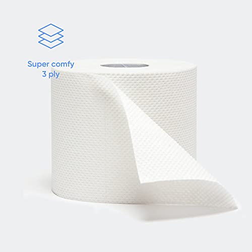 Who Gives A Crap – 100% Recycled, Twice as Long, Sustainable Toilet Roll, Box of 48 (3-Ply, 400 Sheets) - Soft, Strong, Sustainable 5 Who Gives A Crap – 100% Recycled, Twice as Long, Sustainable Toilet Roll, Box of 48 (3-Ply, 400 Sheets) - Soft, Strong, Sustainable - Image 5