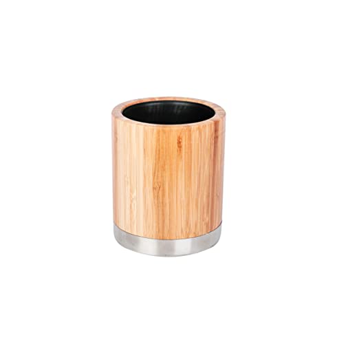 axentia Bonja toilet granitur, bamboo, brown, stainless steel 4 axentia Bonja toilet granitur, bamboo, brown, stainless steel - Image 4