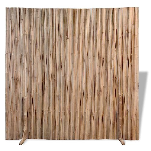 vidaXL Room Divider Fence Panel Bamboo 180x170cm Separator Garden