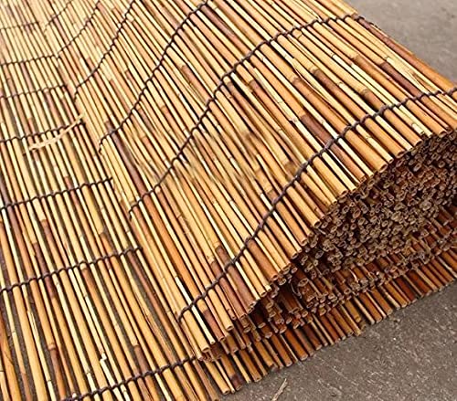 Abaseen Extra Thick Natural Peeled Reed Fence, Garden Screening Fence Panels, Privacy & Protective Screening Roll for Outdoor Wind and Sun Protection (8mm-10mm Thickness) 3 Abaseen Extra Thick Natural Peeled Reed Fence, Garden Screening Fence Panels, Privacy & Protective Screening Roll for Outdoor Wind and Sun Protection (8mm-10mm Thickness) - Image 3