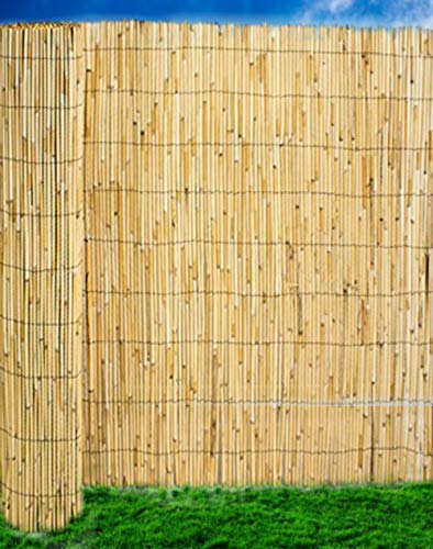 Abaseen Natural Reed Screening Garden Fence Peeled Roll Screen Wind Sun Protractor Privacy Border 1mx4m 1 Abaseen Natural Reed Screening Garden Fence Peeled Roll Screen Wind Sun Protractor Privacy Border 1mx4m