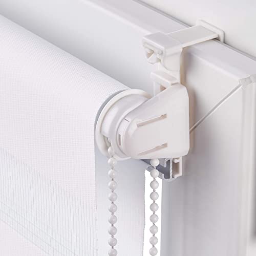 Amazon Basics Double layer rollo blind, White, 66 x 150 cm 5 Amazon Basics Double layer rollo blind, White, 66 x 150 cm - Image 5