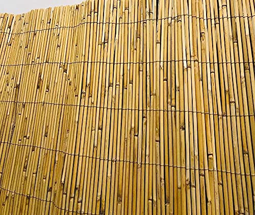 Extra Thick Natural Peeled Reed Fence, Garden Screening Fence Panels, Privacy & Protective Screening Roll for Outdoor Wind and Sun Protection (8mm-10mm Thickness) (1m x 4m) 7 Extra Thick Natural Peeled Reed Fence, Garden Screening Fence Panels, Privacy & Protective Screening Roll for Outdoor Wind and Sun Protection (8mm-10mm Thickness) (1m x 4m) - Image 7