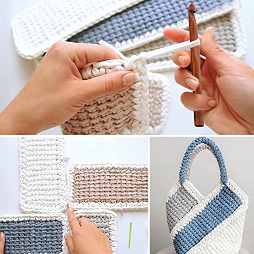 Bamboo Crochet Hooks Set 12PCS Knitting Needles Set Beginners 3.0mm/3.5mm/4.0mm/4.5mm/5.0mm/5.5mm/6.0mm/6.5mm/7mm/8mm/9mm/10.0mm Wood Knitting Needle Yarn Knitted Accessories for DIY Scarf Sweater 3 Bamboo Crochet Hooks Set 12PCS Knitting Needles Set Beginners 3.0mm/3.5mm/4.0mm/4.5mm/5.0mm/5.5mm/6.0mm/6.5mm/7mm/8mm/9mm/10.0mm Wood Knitting Needle Yarn Knitted Accessories for DIY Scarf Sweater - Image 3