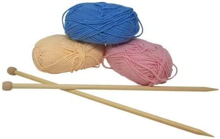 Bamboo Knitting Needles Pair, 35cm Long Single Point Knitting Needle Set 4mm - 25mm (5.5mm) 6 Bamboo Knitting Needles Pair, 35cm Long Single Point Knitting Needle Set 4mm - 25mm (5.5mm) - Image 6