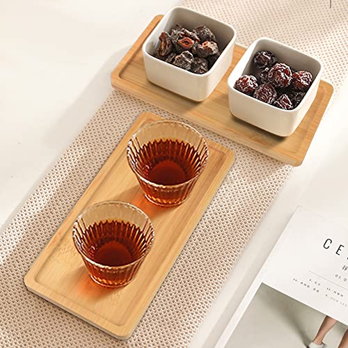 Bamboo Plant Trays, Rectangle Plant Pot Tray Small, Mini Bamboo Stand, Favor Chinese Characteristic Minimalism Succulent Pot, Thickness 0.39", Whole Size 10.4x2.8inches, 1pc 4 Bamboo Plant Trays, Rectangle Plant Pot Tray Small, Mini Bamboo Stand, Favor Chinese Characteristic Minimalism Succulent Pot, Thickness 0.39", Whole Size 10.4x2.8inches, 1pc - Image 4