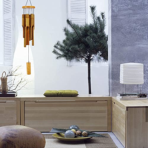 Bamboo Wind Chimes Outdoor,Wooden Wind Chimes with Melody Deep Tone,30" Classic Zen Garden Windchime for Relaxation, Grace.Home Décor for Patio, Garden or Indoor 6 Bamboo Wind Chimes Outdoor,Wooden Wind Chimes with Melody Deep Tone,30" Classic Zen Garden Windchime for Relaxation, Grace.Home Décor for Patio, Garden or Indoor - Image 6