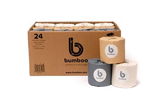 Bumboo Toilet Roll 24 Pack | Wrapped Toilet Paper 3 ply, 300 Sheets | Made from Bamboo and Tree Fibres| Plastic-Free, Soft, Strong, Eco-Friendly & Biodegradable Toilet Tissue 7 Bumboo Toilet Roll 24 Pack | Wrapped Toilet Paper 3 ply, 300 Sheets | Made from Bamboo and Tree Fibres| Plastic-Free, Soft, Strong, Eco-Friendly & Biodegradable Toilet Tissue - Image 7