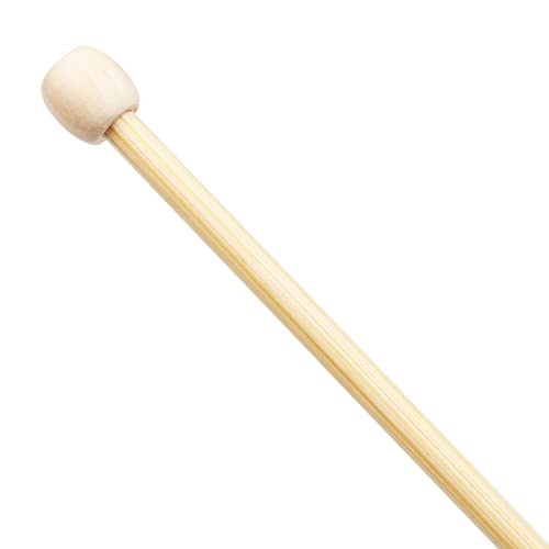 Coopay Bamboo Knitting Needles 5.0mm x 35cm, Warm Wooden Knitting Needles for Arthritic Hands, Knitting Pins Beginners Professional Knitters, Long Needles for Jumpers Blankets Large Projects 4 Coopay Bamboo Knitting Needles 5.0mm x 35cm, Warm Wooden Knitting Needles for Arthritic Hands, Knitting Pins Beginners Professional Knitters, Long Needles for Jumpers Blankets Large Projects - Image 4