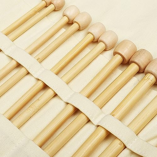 Coopay Short Knitting Needles Set, Lightweight Bamboo Knitting Needles Set 25cm, Small Knitting Needles for Beginners Adults Kids, Knitting Needles Sets with Case 3 Coopay Short Knitting Needles Set, Lightweight Bamboo Knitting Needles Set 25cm, Small Knitting Needles for Beginners Adults Kids, Knitting Needles Sets with Case - Image 3