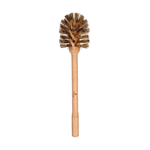 ECOLIVING PLASTIC FREE TOILET BRUSH & METAL HOLDER - SILVER - PACK OF 1 3 ECOLIVING PLASTIC FREE TOILET BRUSH & METAL HOLDER - SILVER - PACK OF 1 - Image 3